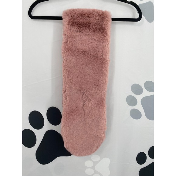 Inc NWT International Concepts Faux Fur Pull Through Scarf Soft Cozy Blush New - Picture 3 of 8